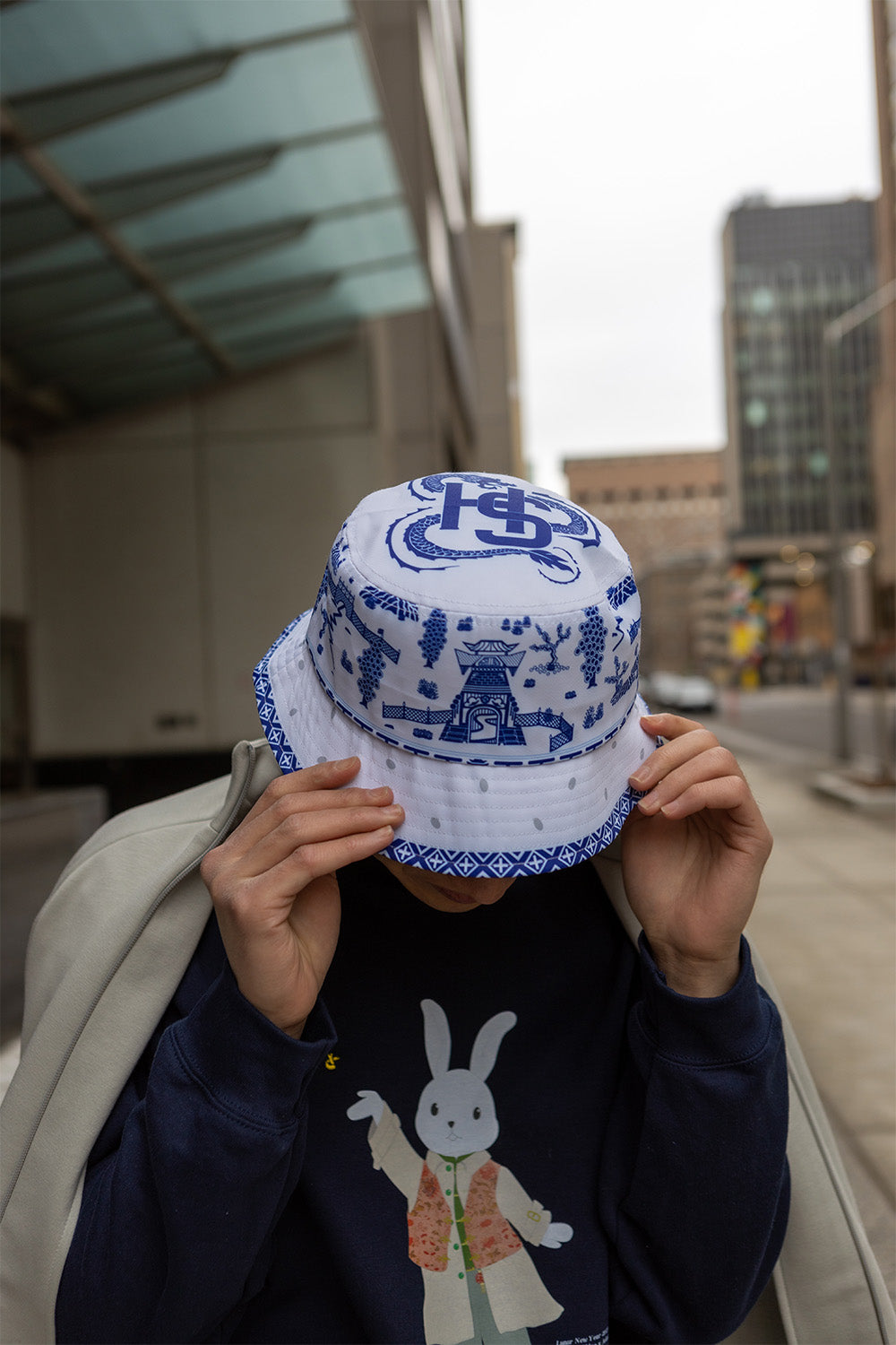 Porcelain Bucket Hat