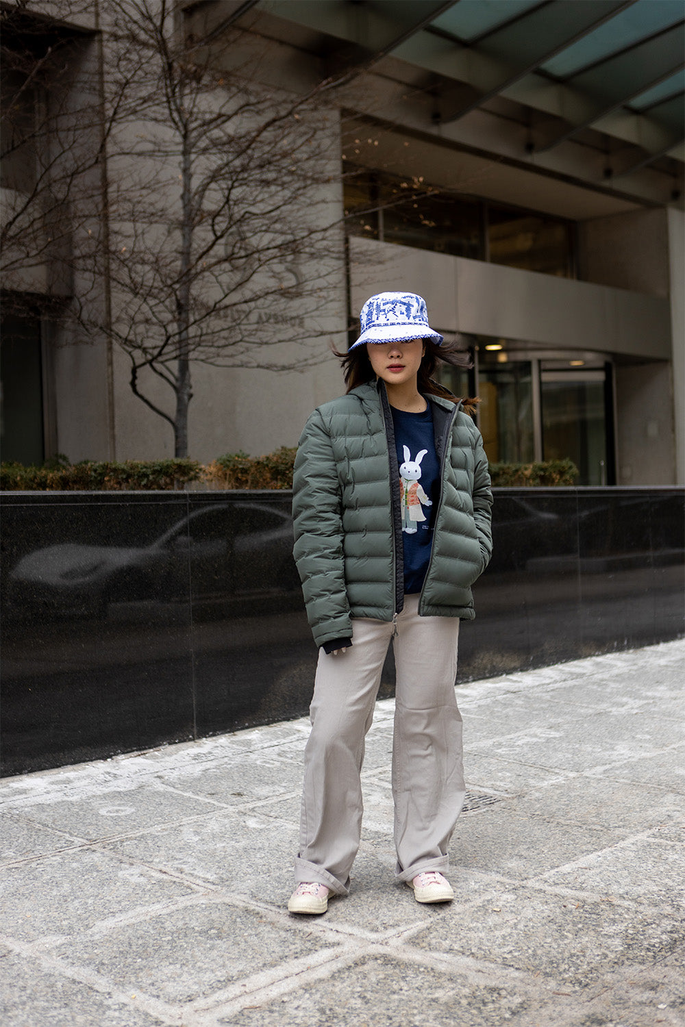 Porcelain Bucket Hat