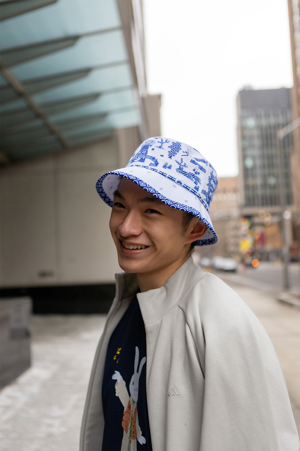 Porcelain Bucket Hat