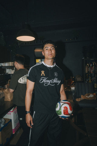 HS Cotton Soccer Shirt - Black